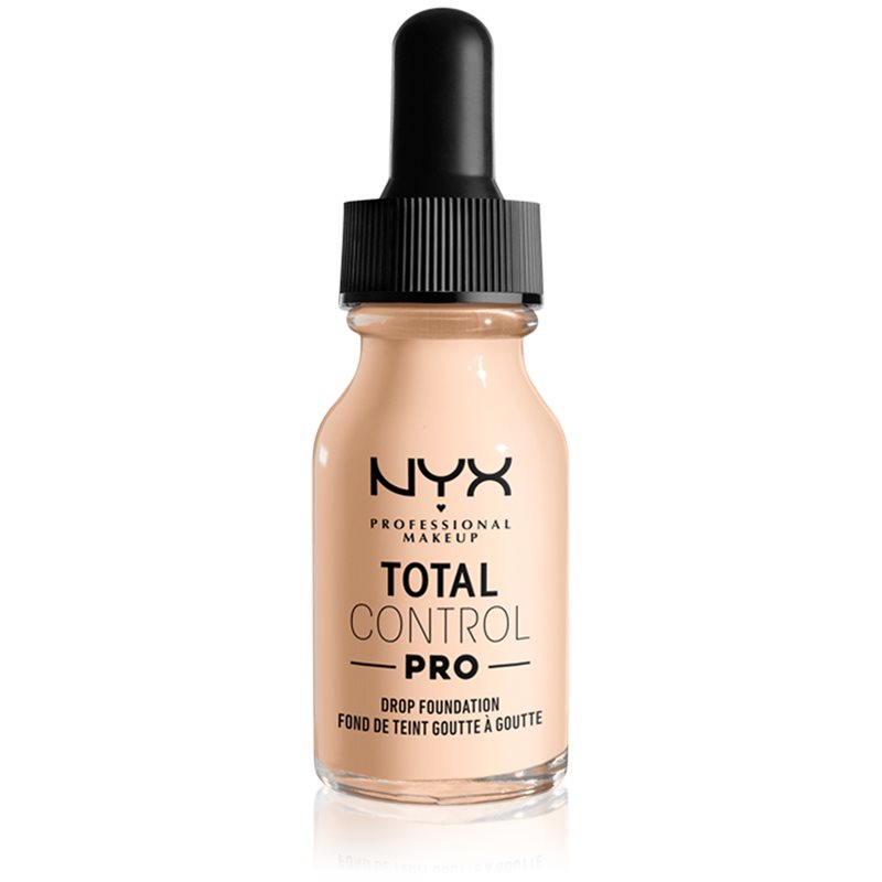 

NYX Professional Makeup Total Control Pro Drop Foundation тональні засоби відтінок 0 - Light Pale