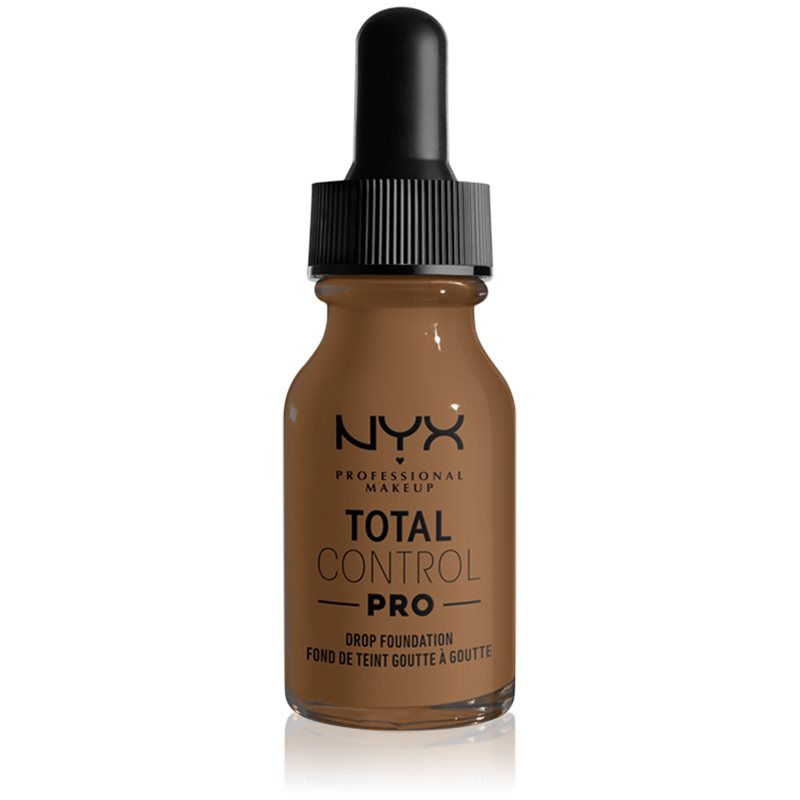 

NYX Professional Makeup Total Control Pro Drop Foundation тональні засоби відтінок 18 - Deep Sable