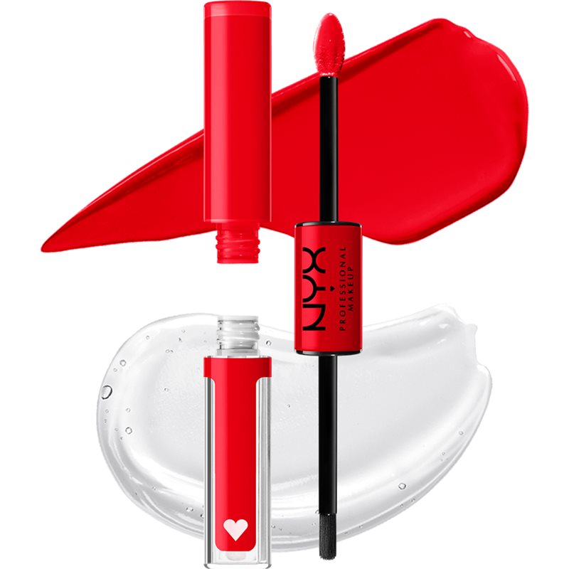 NYX Professional Makeup Shine Loud High Shine Lip Color Liquid Lipstick With High Gloss Effect Shade 17 - Rebel In Red 6,5 Ml