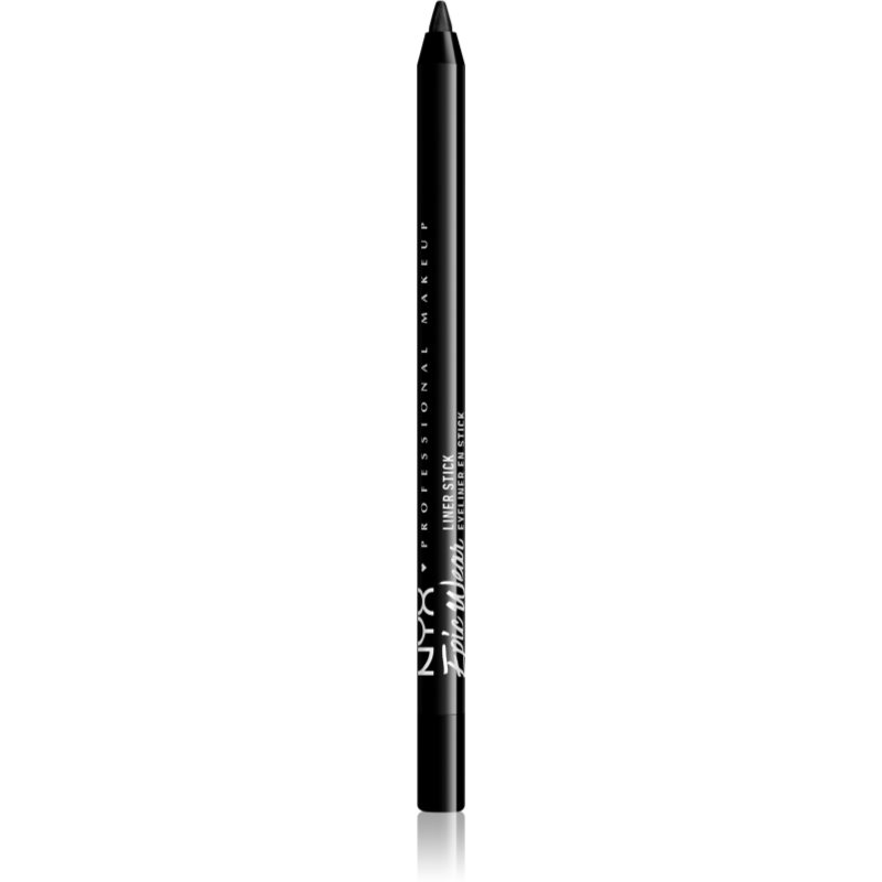 NYX Professional Makeup Epic Wear Liner Stick waterproof eyeliner pencil shade 08 - Pitch Black 1.2 