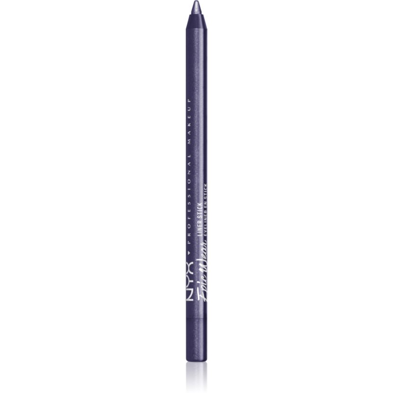 NYX Professional Makeup Epic Wear Liner Stick Waterproof Eyeliner Pencil Shade 13 - Fierce Purple 1.2 G