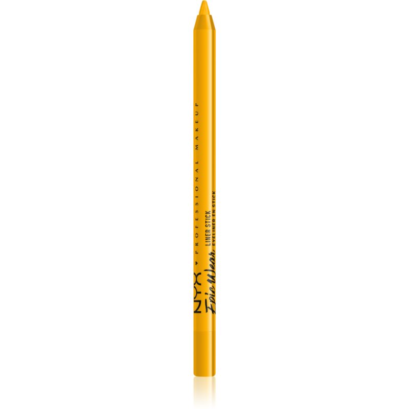 NYX Professional Makeup Epic Wear Liner Stick Waterproof Eyeliner Pencil Shade 17 - Cosmic Yellow 1.2 G