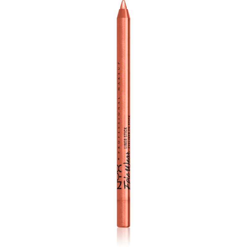 NYX Professional Makeup Epic Wear Liner Stick Wasserfester Eyeliner Farbton 18 - Orange Zest 1.2 g