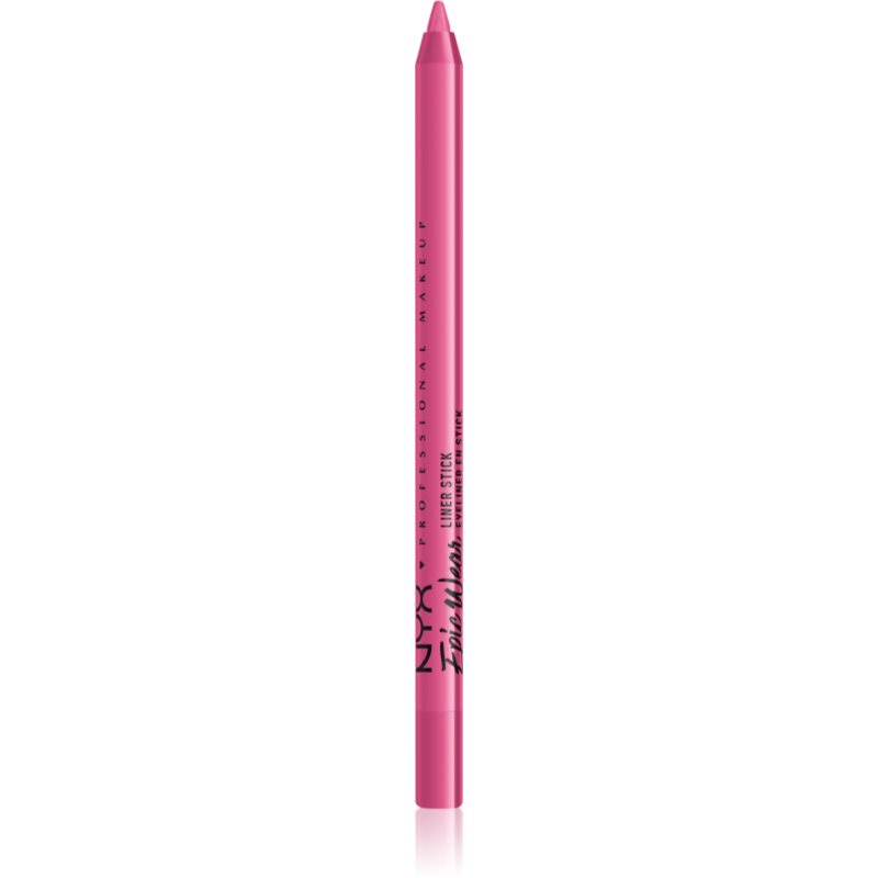 NYX Professional Makeup Epic Wear Liner Stick waterproof eyeliner pencil shade 19 - Pink Spirit 1.2 
