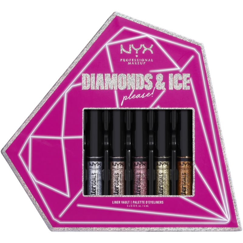 

NYX Professional Makeup Diamonds & Ice косметичний набір II. (для очей