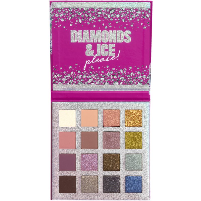 

NYX Professional Makeup Diamonds & Ice палетка тіней для очей
