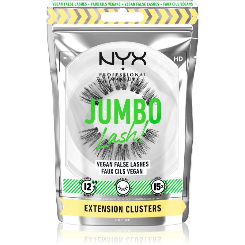 NYX Professional Makeup Jumbo Lash! gene false tip 01 Extension Clusters