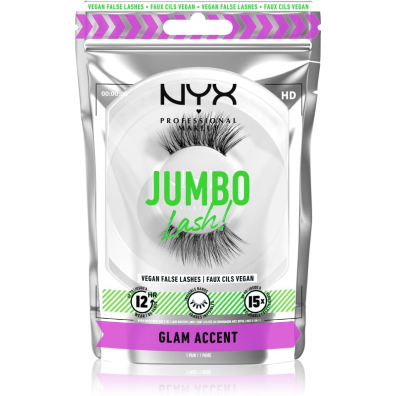 NYX Professional Makeup Jumbo Lash! umělé řasy typ 06 Glam Accent 1 pár