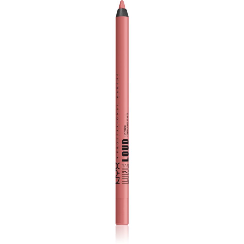 NYX Professional Makeup Line Loud Vegan contour lip pencil with matt effect shade 04 Born To Hustle 