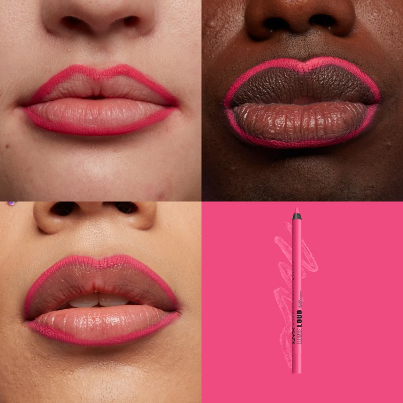 NYX Professional Makeup Line Loud Vegan контурний олівець для губ з матуючим ефектом відтінок 08 - Movin Up 1,2 гр