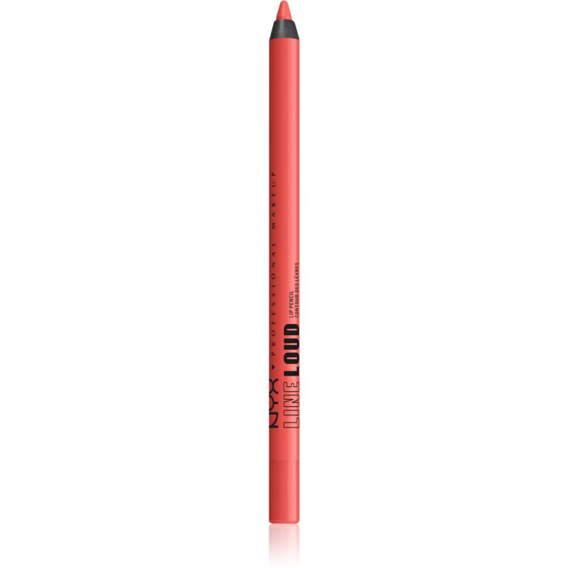 NYX Professional Makeup Line Loud Vegan Konturstift für die Lippen mit Matt-Effekt Farbton 10 - Stay Stunin 1,2 g