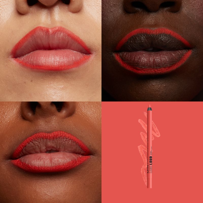 NYX Professional Makeup Line Loud Vegan Contour Lip Pencil With Matt Effect Shade 10 - Stay Stunin 1,2 G
