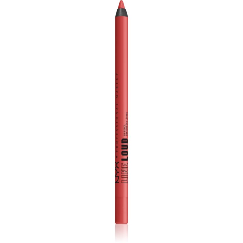NYX Professional Makeup Line Loud Vegan Konturstift für die Lippen mit Matt-Effekt Farbton 11 - Rebel Red 1,2 g