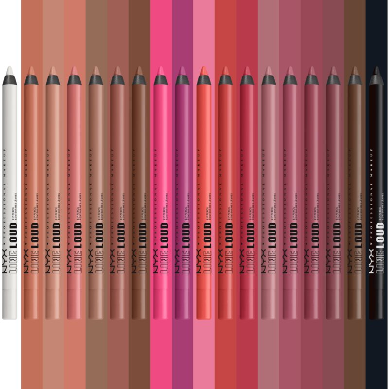 NYX Professional Makeup Line Loud Vegan Contour Lip Pencil With Matt Effect Shade 15 - Goal Getter 1,2 G
