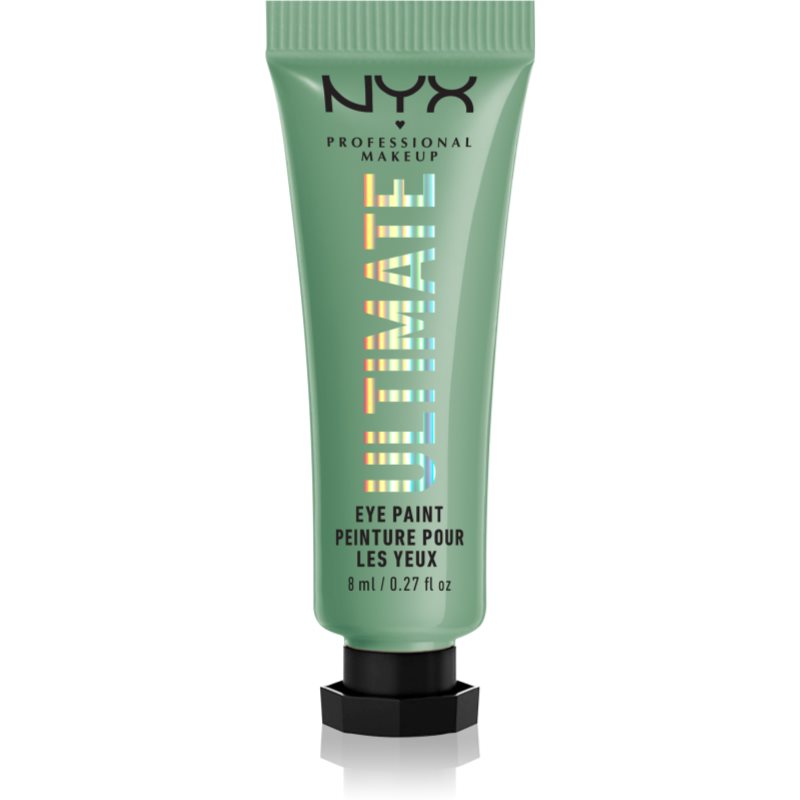 NYX Professional Makeup Pride Ultimate Eye Paint кремави сенки са очи за лице и тяло цвят 01 Exist Fabulously (Green) 8 мл.