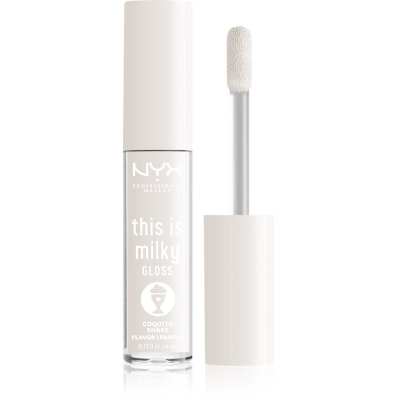 

NYX Professional Makeup This is Milky Gloss Milkshakes зволожуючий блиск для губ з ароматизатором відтінок 16 Coquito Shake