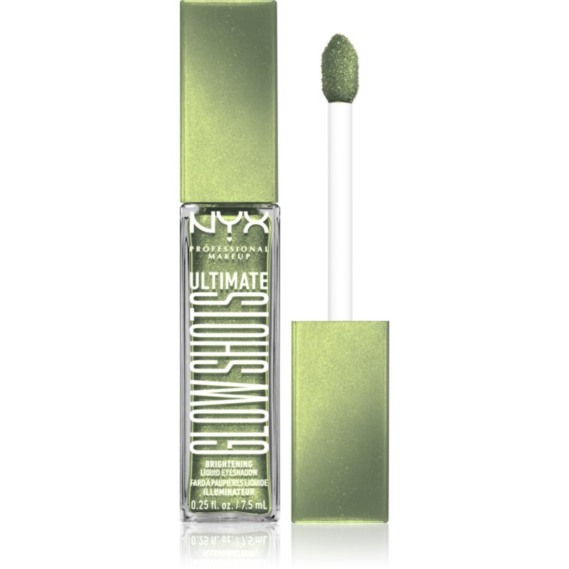 

NYX Professional Makeup Ultimate Glow Shots шимерні рідкі тіні для повік відтінок 02 Kiwi Killa
