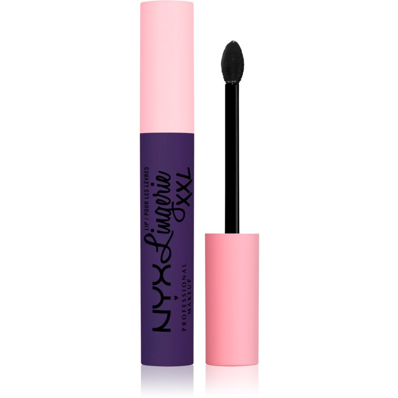 NYX Professional Makeup Halloween Lip Lingerie XXL Long-lasting Liquid Lipstick Shade 32 Lace Me Up 4 Ml