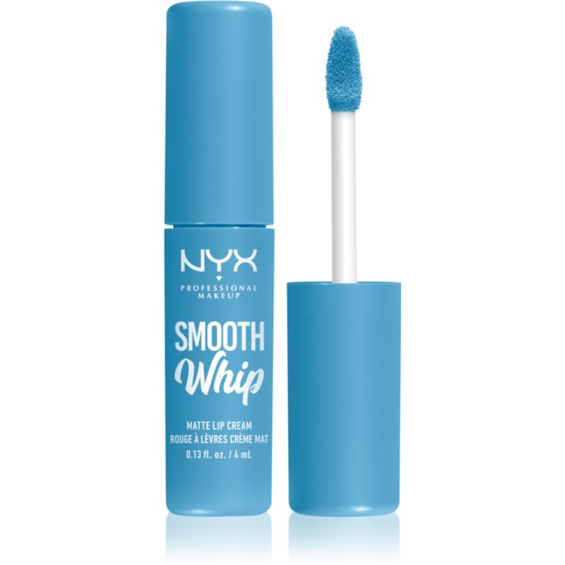 NYX Professional Makeup Smooth Whip Matte Lip Cream bársonyos rúzs kisimító hatással árnyalat 21 Blankie 4 ml