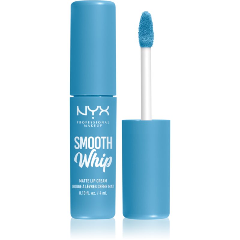 NYX Professional Makeup Smooth Whip Matte Lip Cream Velvet Lipstick With Smoothing Effect Shade 21 Blankie 4 Ml