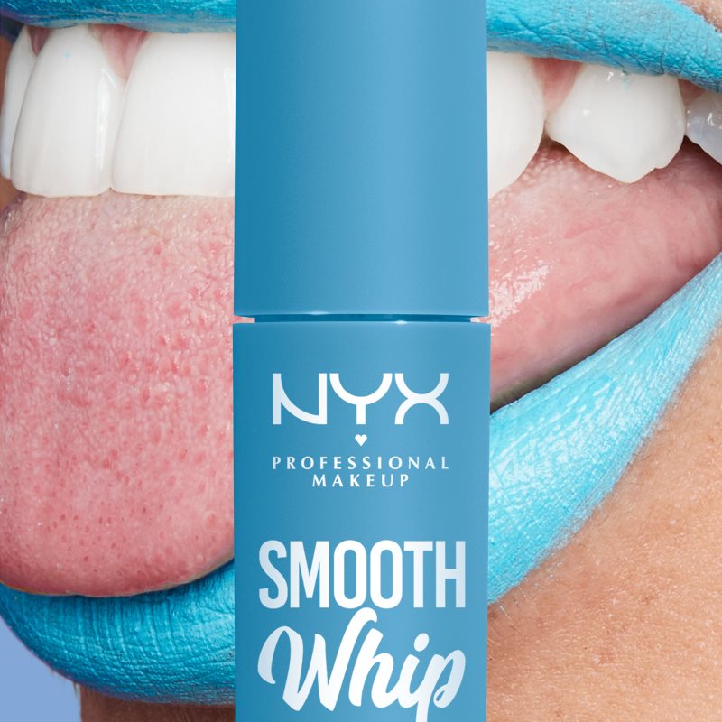 NYX Professional Makeup Smooth Whip Matte Lip Cream оксамитова помада з розгладжуючим ефектом відтінок 21 Blankie 4 мл