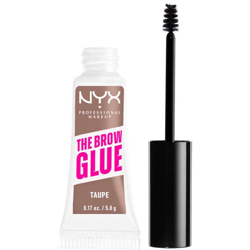 NYX Professional Makeup The Brow Glue Eyebrow Gel Shade 02 Taupe 5 G