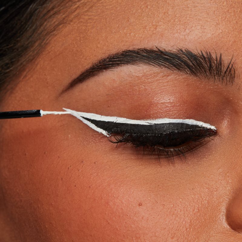 NYX Professional Makeup Vivid Matte рідка підводка для очей з матуючим ефектом відтінок Black 4 мл