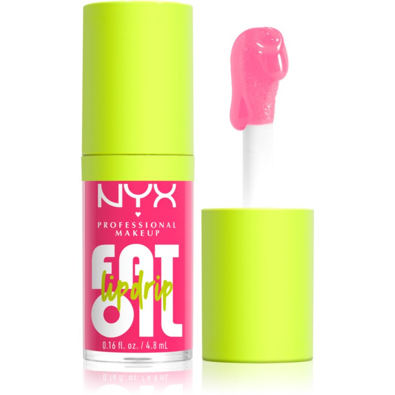 NYX Professional Makeup Fat Oil Lip Drip 4,8 ml olej na pery pre ženy 02 Missed Call
