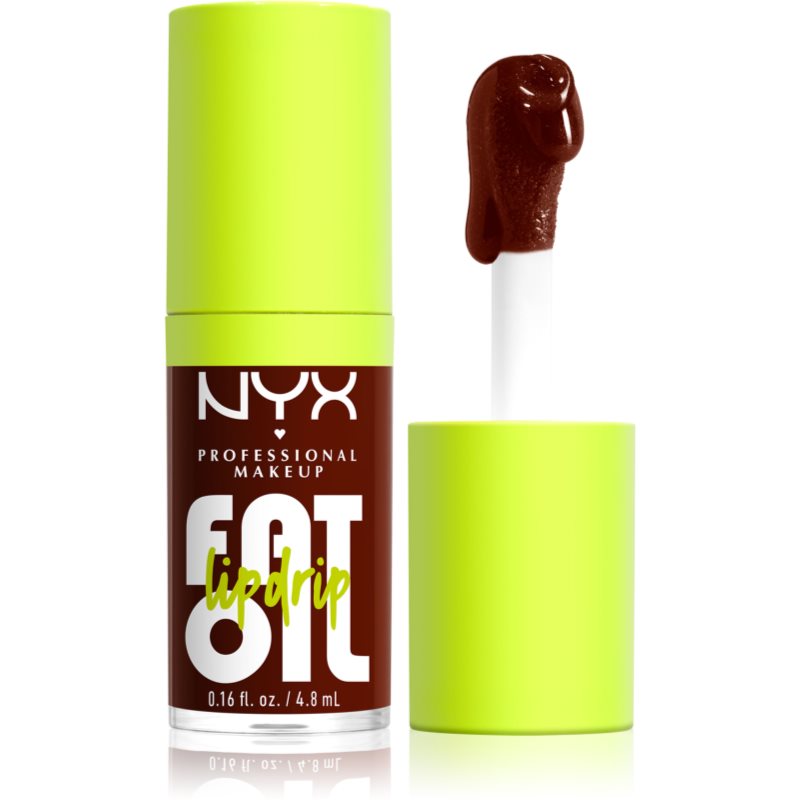 NYX Professional Makeup Fat Oil Lip Drip ulje za usne nijansa 08 Status Update 4,8 ml