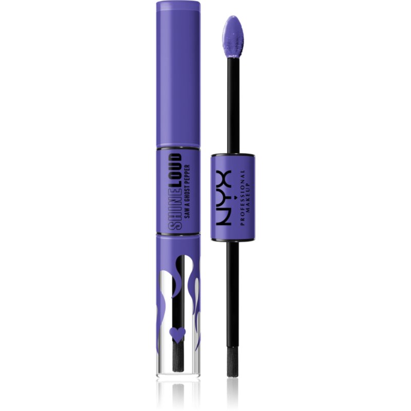 NYX Professional Makeup Shine Loud High Shine Lip Color folyékony rúzs magasfényű árnyalat 36 Saw A Ghost Pepper 6,5 ml