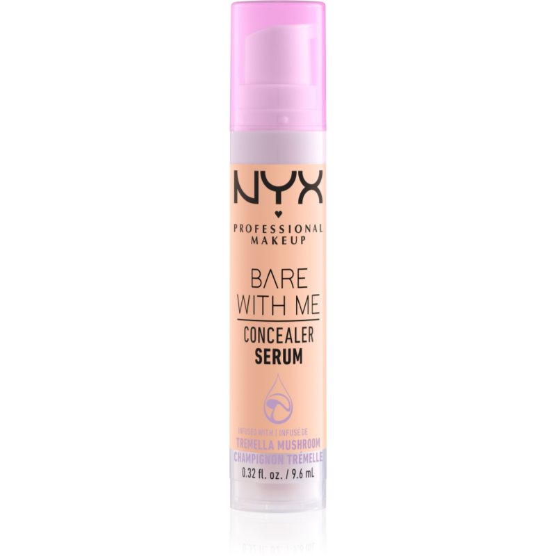 NYX Professional Makeup Bare With Me Concealer Serum hidratantni korektor 2 u 1 nijansa 2.5 Medium Vanilla 9,6 ml