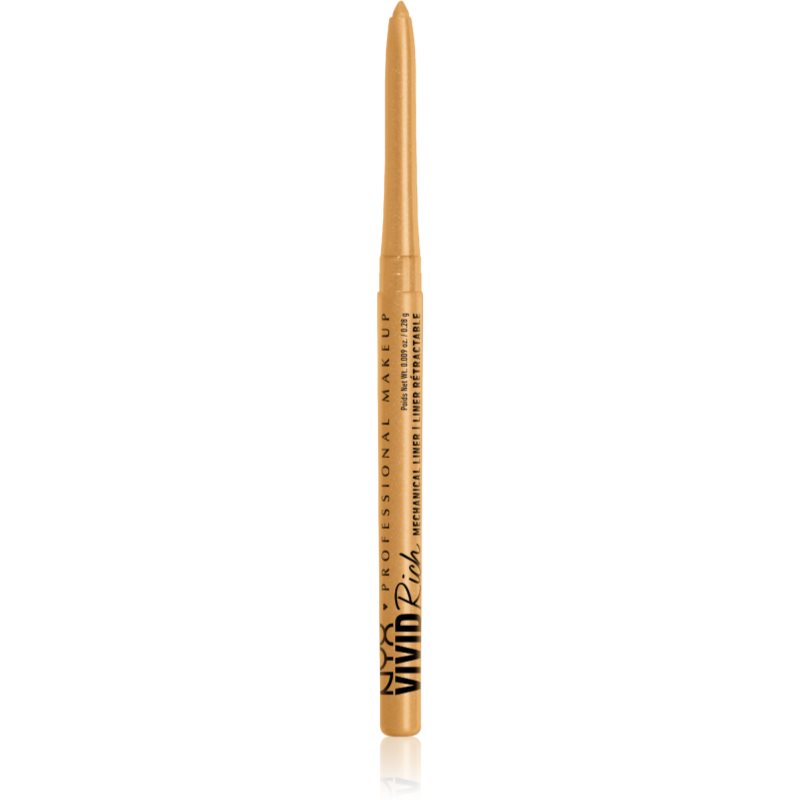 NYX Professional Makeup Vivid Rich автоматичний олівець для очей відтінок 01 Amber Stunner 0,28 гр