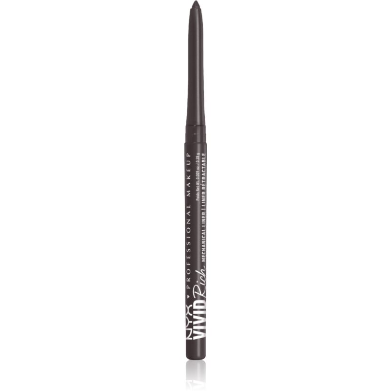 NYX Professional Makeup Vivid Rich samodejni svinčnik za oči odtenek 12 Truffle Diamond 0,28 g
