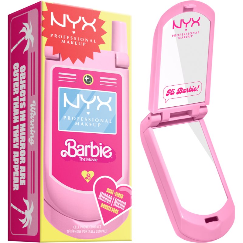 

NYX Professional Makeup Barbie Flip Phone косметичне дзеркальце