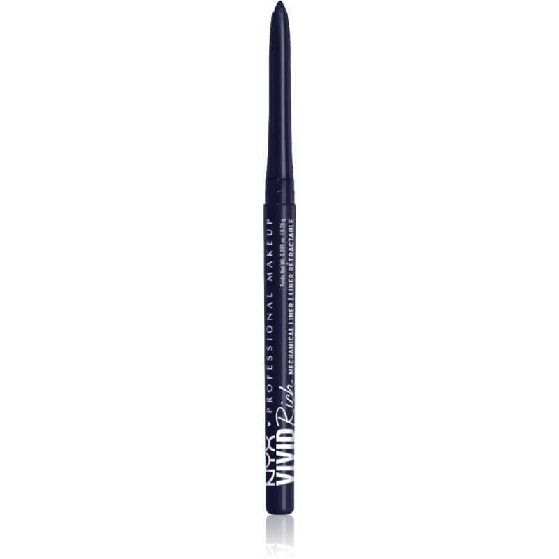 NYX Professional Makeup Vivid Rich автоматичний олівець для очей відтінок 14 Saphire Bling 0,28 гр