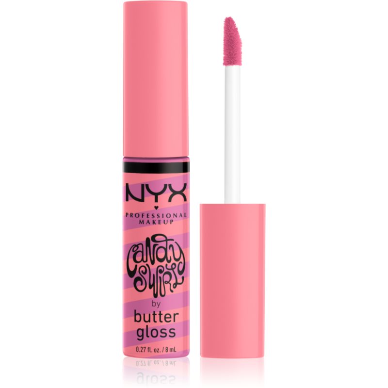 NYX Professional Makeup Butter Gloss Candy Swirl блиск для губ відтінок 02 Sprinkle 8 мл