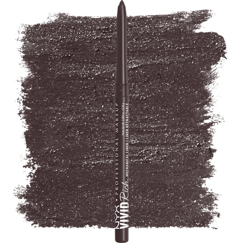 NYX Professional Makeup Vivid Rich автоматичний олівець для очей відтінок 15 Smokin Topaz 0,28 гр