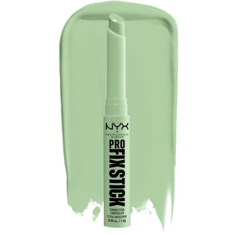 NYX Professional Makeup Pro Fix Stick Correcteur Unificateur De Teint Teinte 0.1 Green 1,6 G