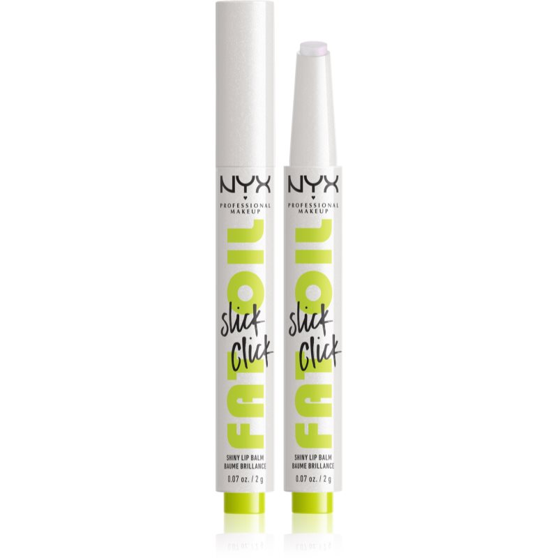 NYX Professional Makeup Fat Oil Slick Click tinted lip balm shade 01 Main Character 2 g
