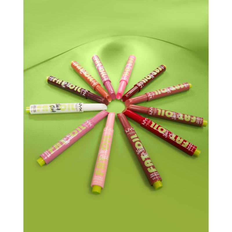 NYX Professional Makeup Fat Oil Slick Click tinted lip balm shade 07 DM Me 2 g