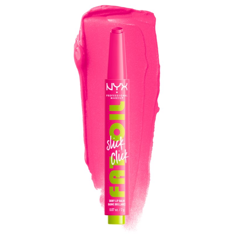 NYX Professional Makeup Fat Oil Slick Click tönender Lippenbalsam Farbton 08 Thriving 2 g