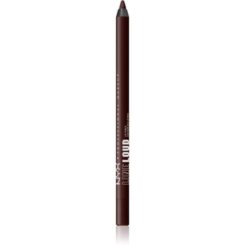 NYX Professional Makeup Line Loud Vegan contour lip pencil with matt effect shade 35 - No Wine Ing 1