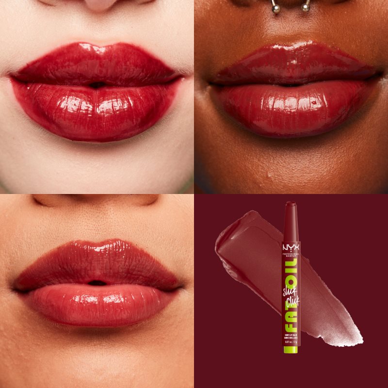 NYX Professional Makeup Fat Oil Slick Click Baume à Lèvres Teinté Teinte 11 In A Mood 2 G