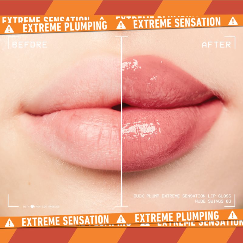 NYX Professional Makeup Duck Plump блиск для губ із збільшуючим ефектом відтінок 03 Nude Swings 6,8 мл