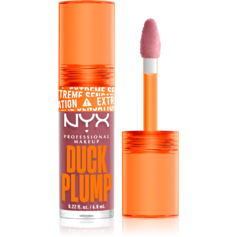 NYX Professional Makeup Duck Plump Lipgloss mit vergrößerndem Effekt Farbton 10 Lilac On Lock 6,8 ml
