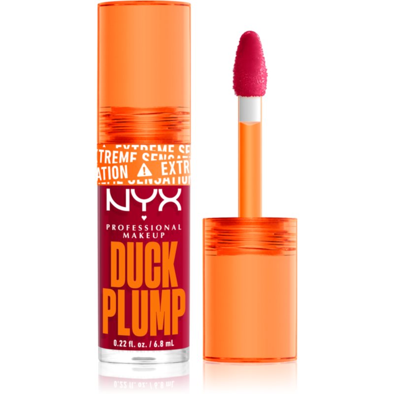 NYX Professional Makeup Duck Plump Lip Gloss With Magnifying Effect Shade 14 Hall Of Flame 6,8 Ml