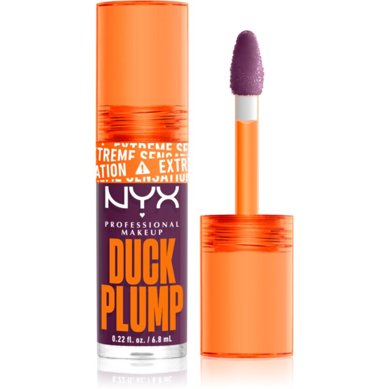 NYX Professional Makeup Duck Plump lip gloss with magnifying effect shade 17 Pure Plump 6,8 ml
