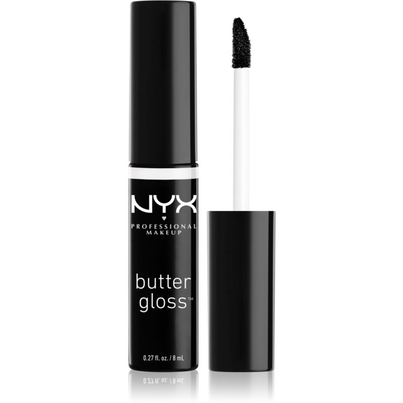NYX Professional Makeup Butter Gloss lip gloss shade 55 Licorice 8 ml
