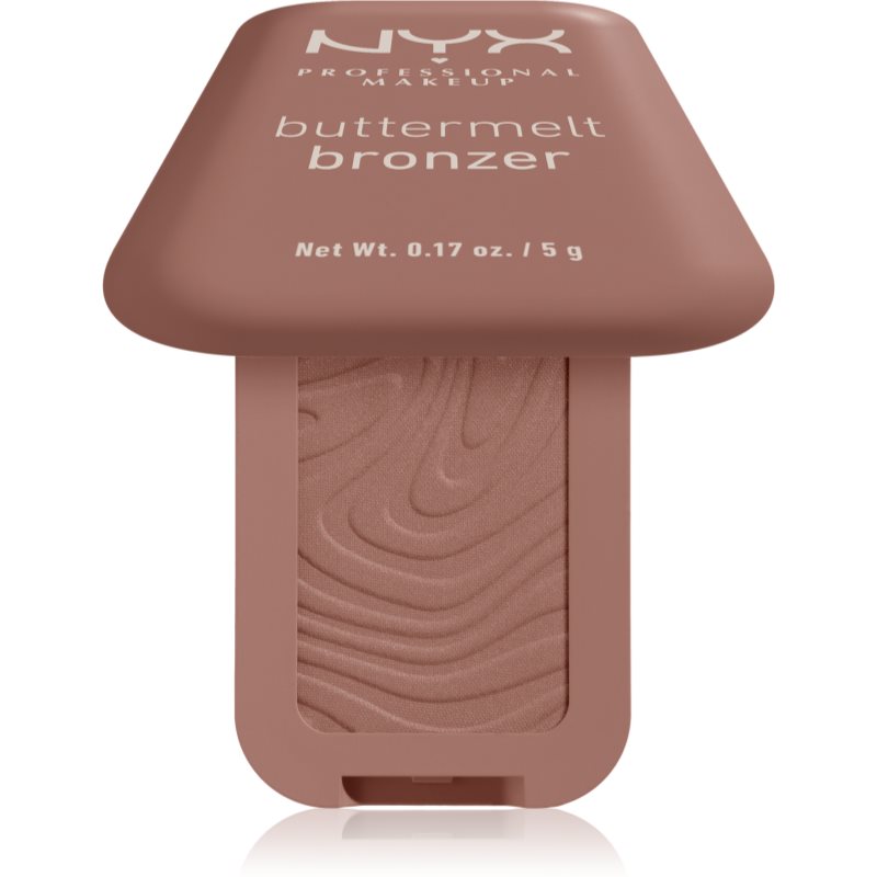 NYX Professional Makeup Buttermelt Bronzer cremiger Bronzer Farbton 02 All Buttad Up 5 g