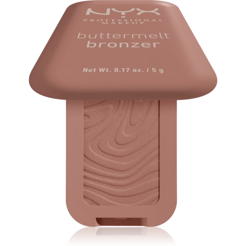 NYX Professional Makeup Buttermelt Bronzer Bronzingskräm Skugga 03 Deserve Butta 5 g female
